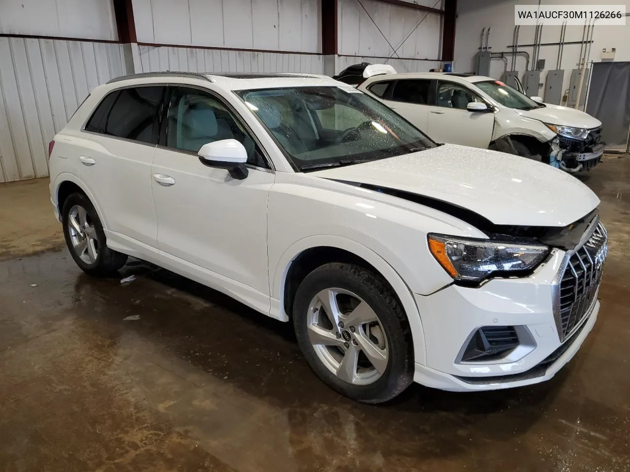 2021 Audi Q3 Premium 40 VIN: WA1AUCF30M1126266 Lot: 73235244