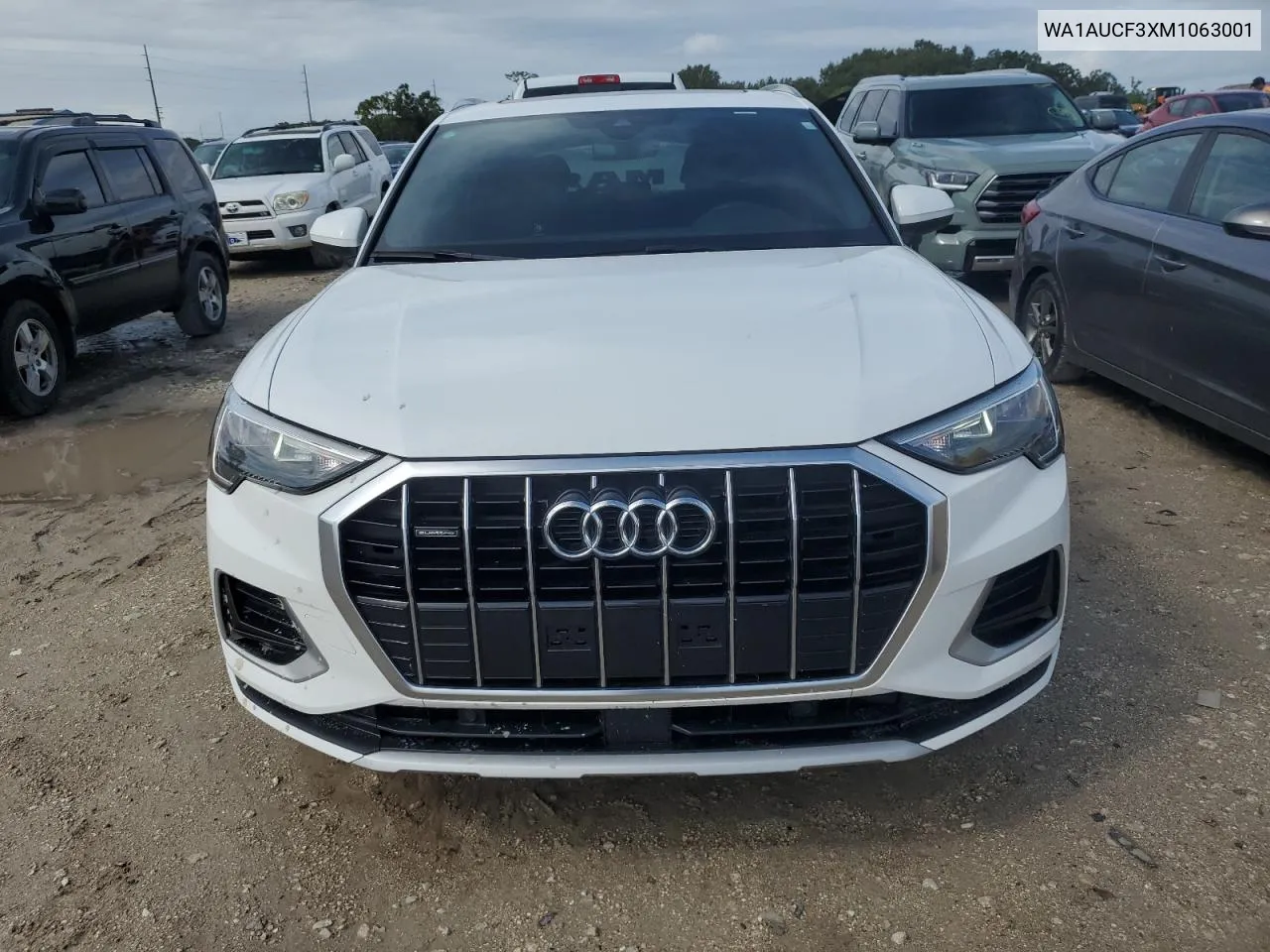 2021 Audi Q3 Premium 40 VIN: WA1AUCF3XM1063001 Lot: 73769024