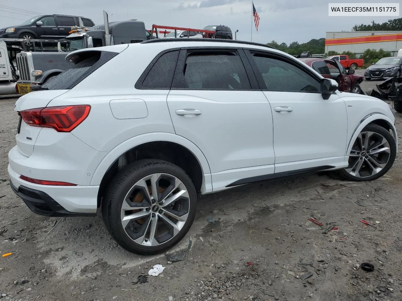 2021 Audi Q3 Premium Plus S Line 45 VIN: WA1EECF35M1151775 Lot: 73770304