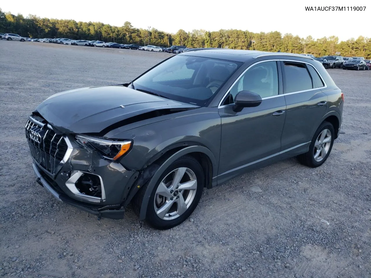 2021 Audi Q3 Premium 40 VIN: WA1AUCF37M1119007 Lot: 74933794