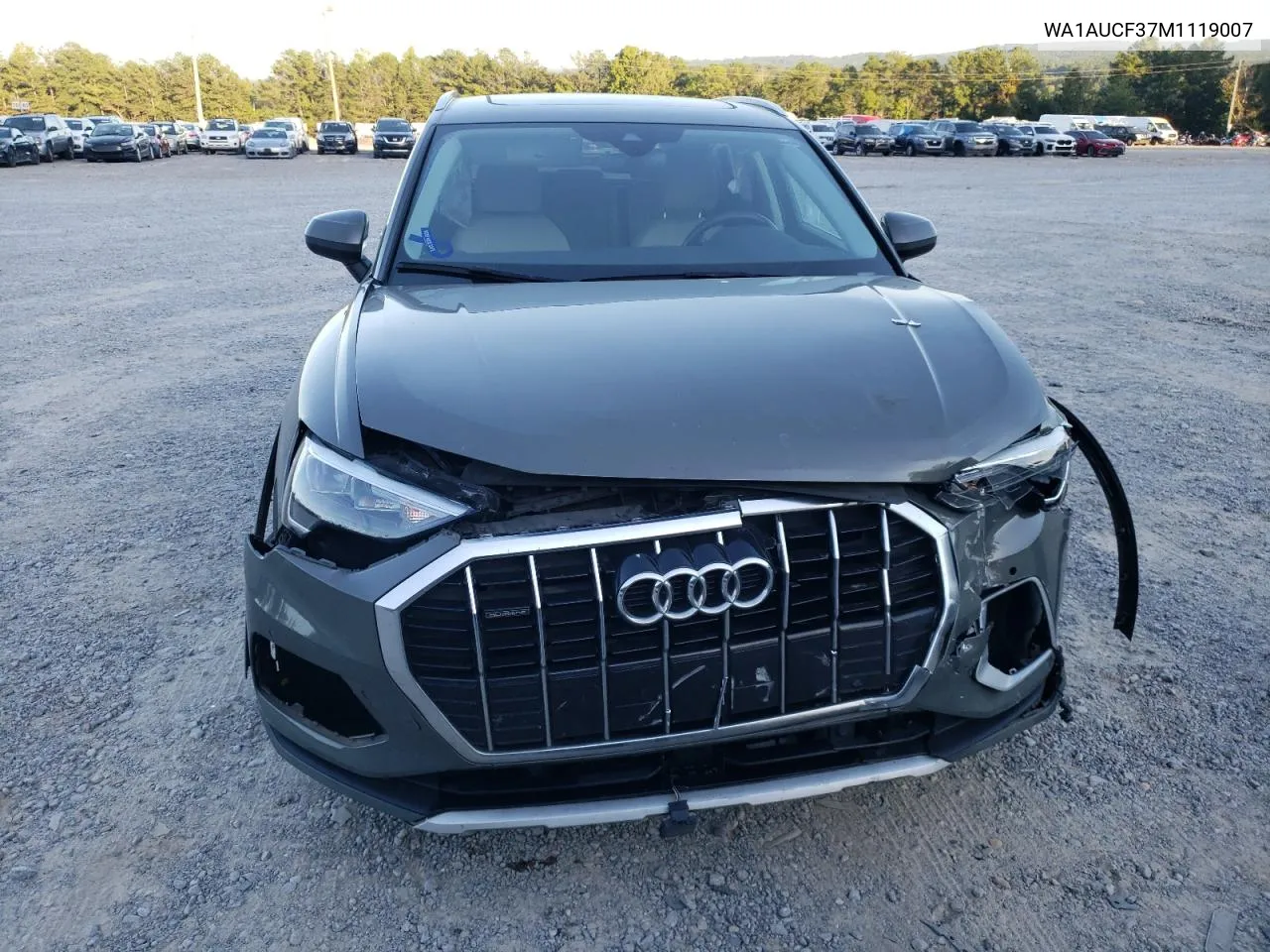 2021 Audi Q3 Premium 40 VIN: WA1AUCF37M1119007 Lot: 74933794