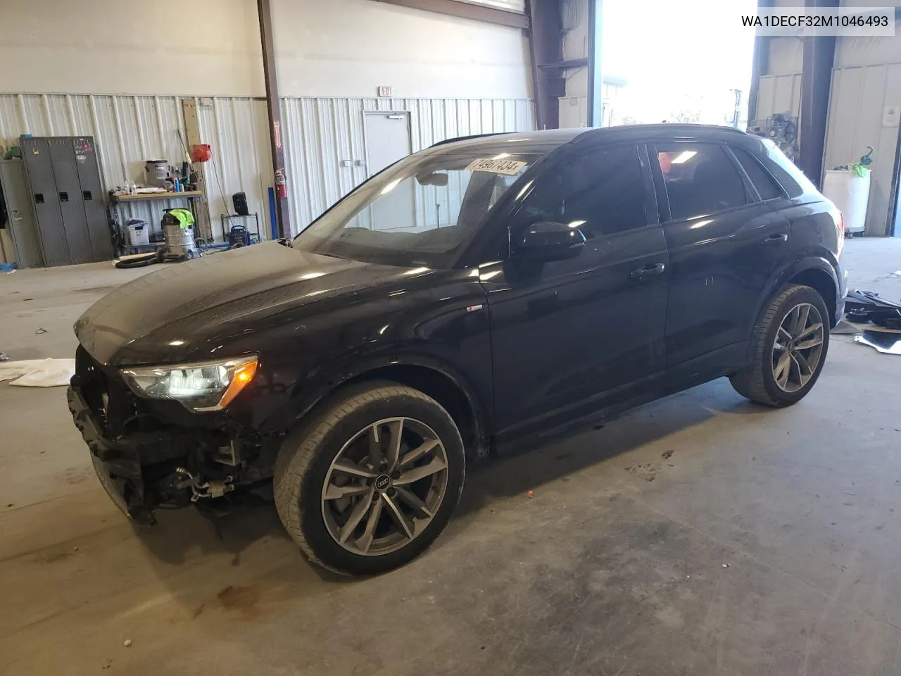 2021 Audi Q3 Premium S Line 45 VIN: WA1DECF32M1046493 Lot: 74967434