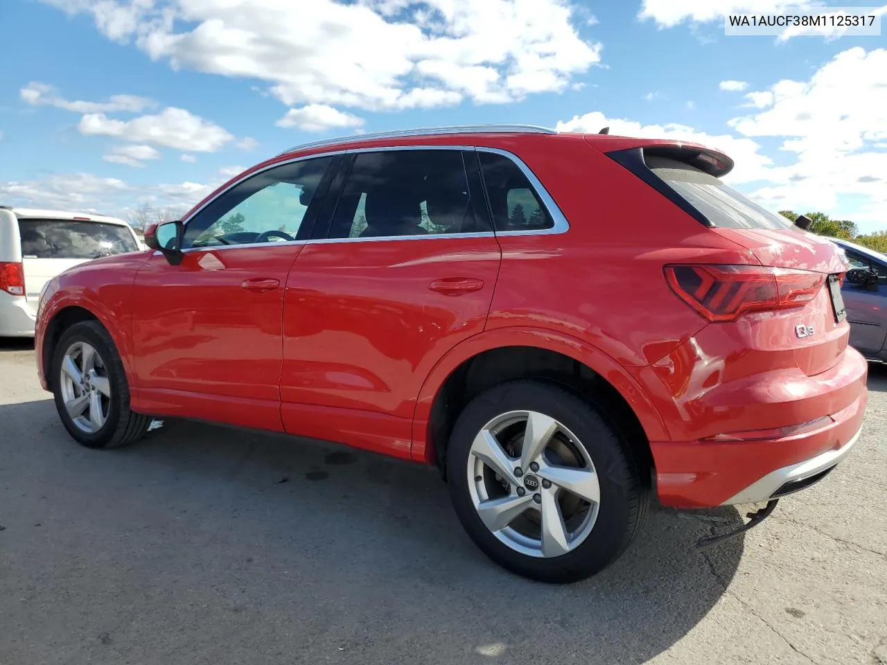 2021 Audi Q3 Premium 40 VIN: WA1AUCF38M1125317 Lot: 75692974