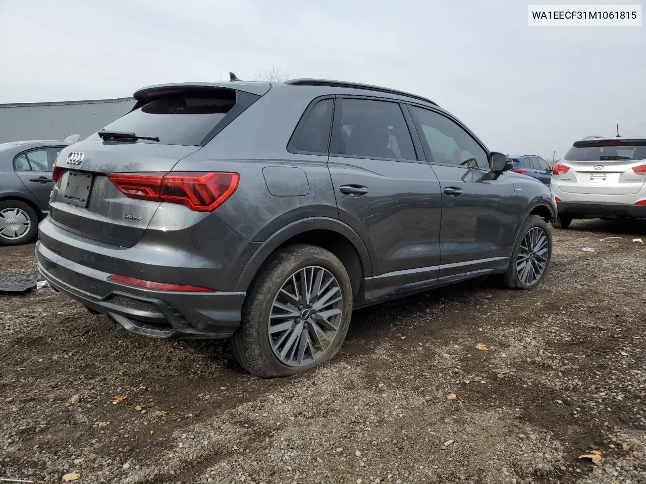 2021 Audi Q3 Premium Plus S Line 45 VIN: WA1EECF31M1061815 Lot: 78143504