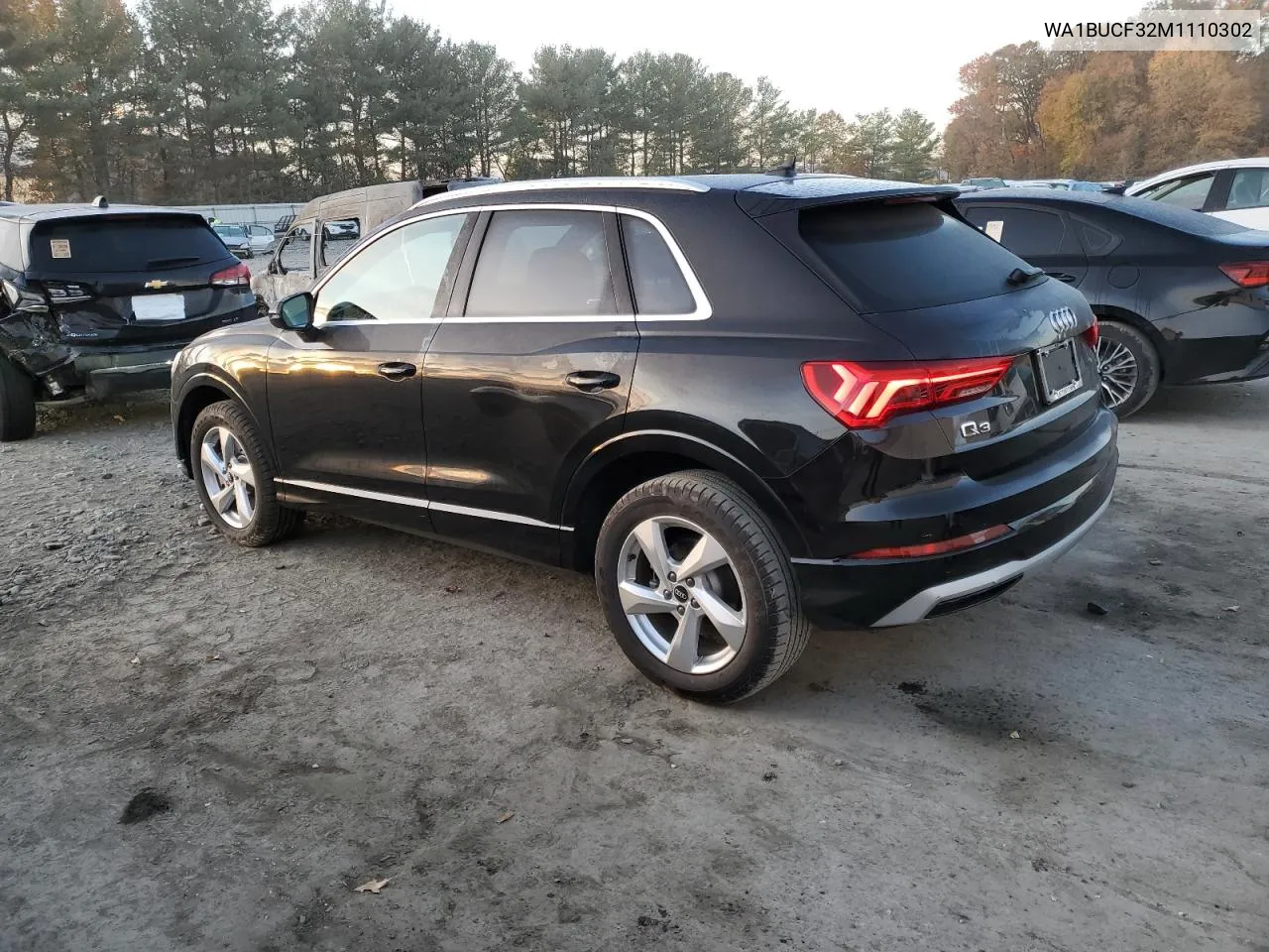 2021 Audi Q3 Premium Plus 40 VIN: WA1BUCF32M1110302 Lot: 78208674