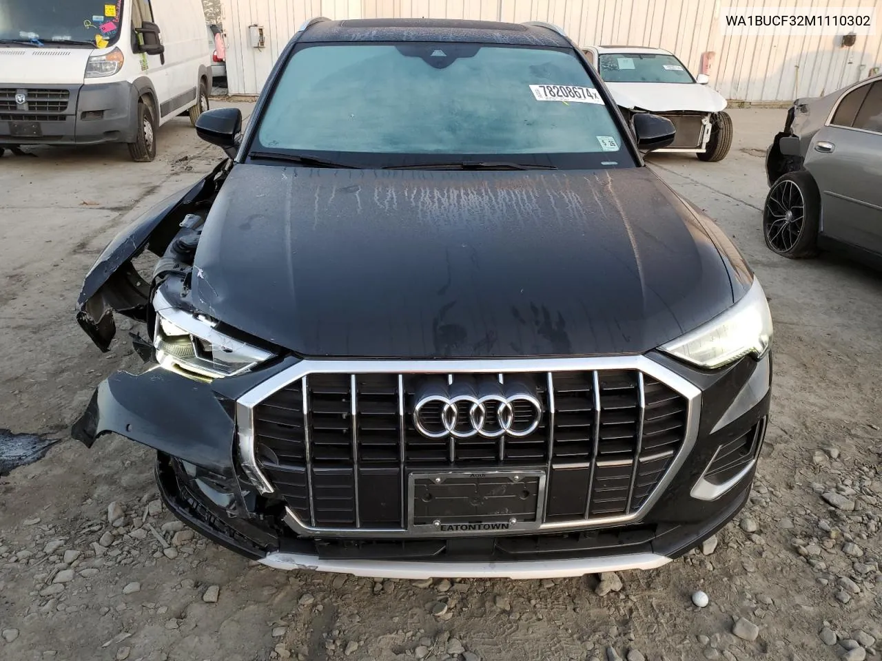 2021 Audi Q3 Premium Plus 40 VIN: WA1BUCF32M1110302 Lot: 78208674