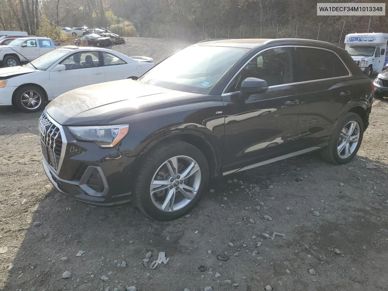 2021 Audi Q3 Premium S Line 45 VIN: WA1DECF34M1013348 Lot: 78405154