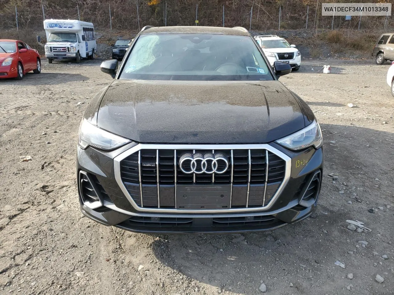 2021 Audi Q3 Premium S Line 45 VIN: WA1DECF34M1013348 Lot: 78405154