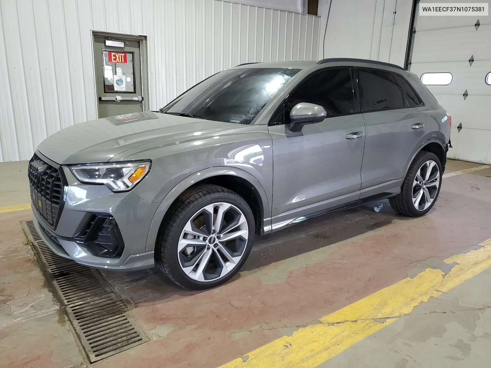 2022 Audi Q3 Premium Plus S Line 45 VIN: WA1EECF37N1075381 Lot: 63024134