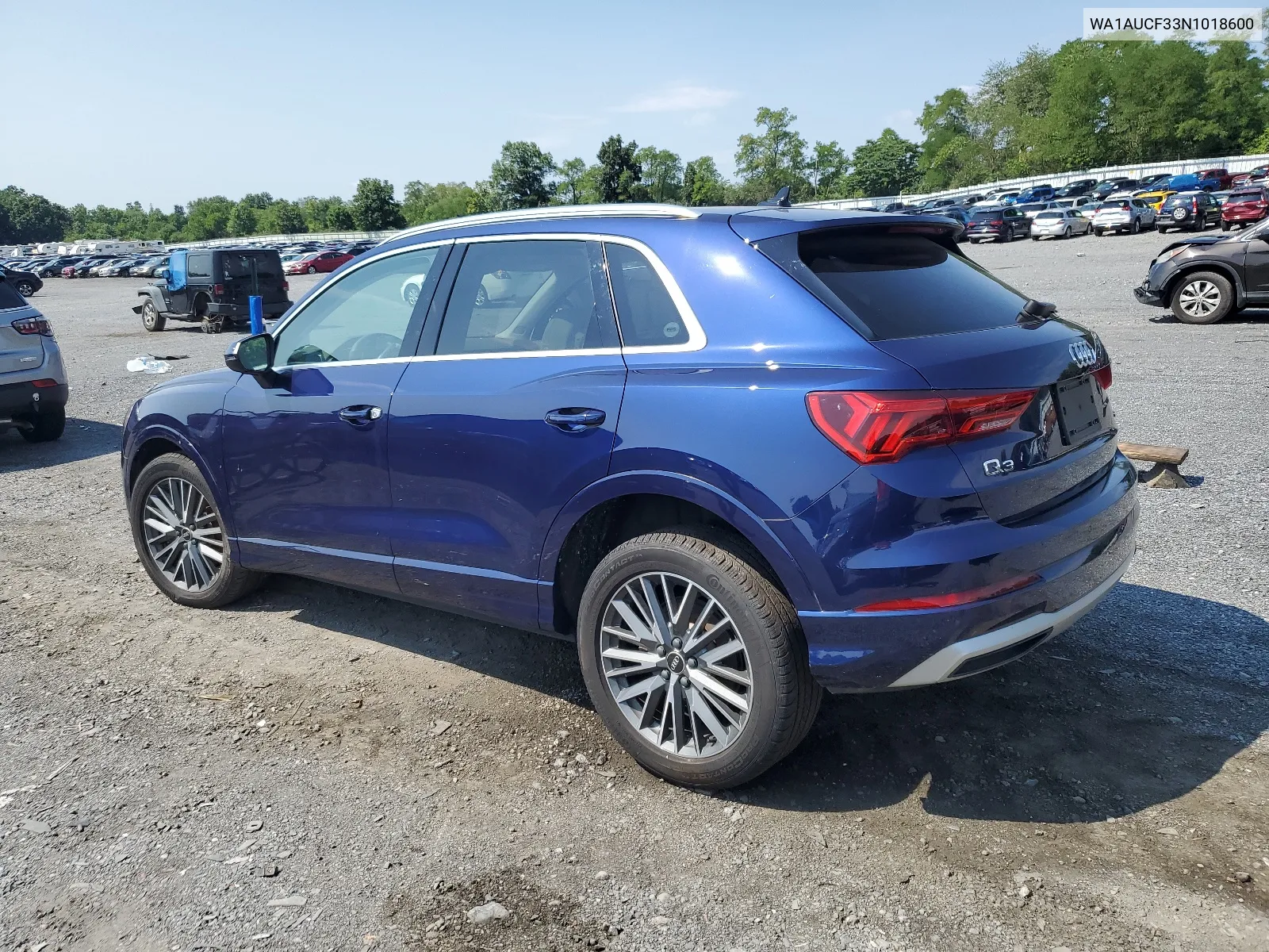 WA1AUCF33N1018600 2022 Audi Q3 Premium 40