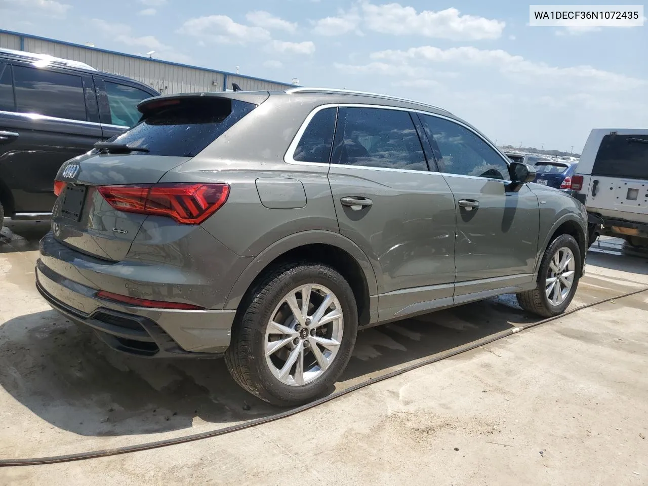 2022 Audi Q3 Premium S Line 45 VIN: WA1DECF36N1072435 Lot: 66251064