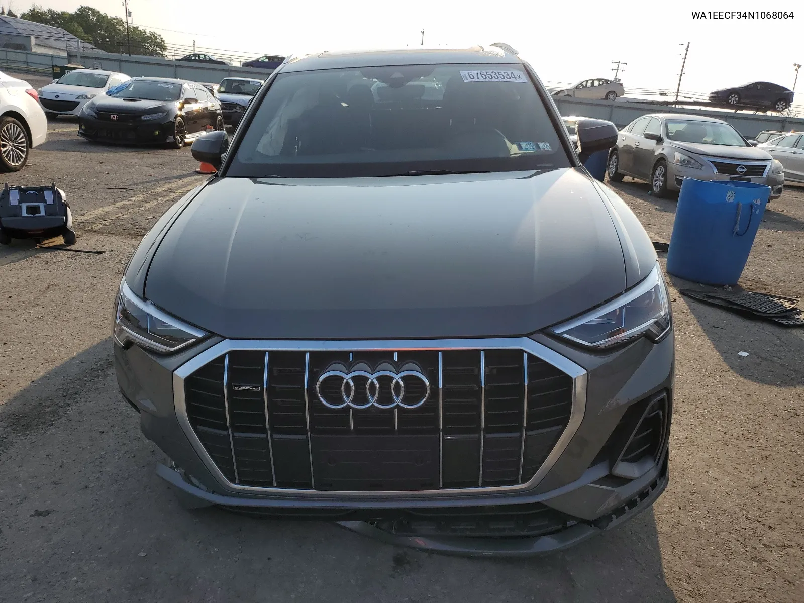 WA1EECF34N1068064 2022 Audi Q3 Premium Plus S Line 45