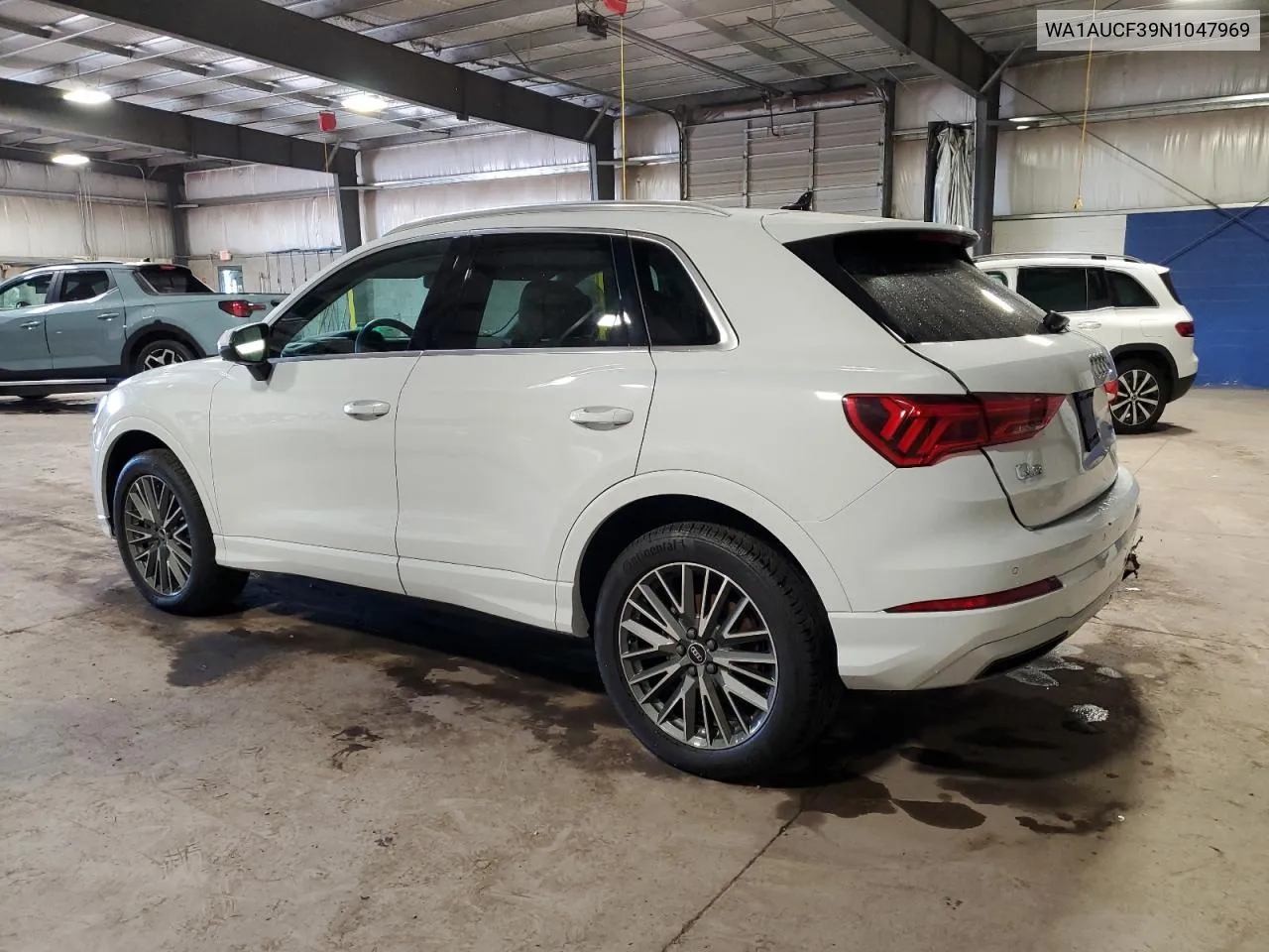 2022 Audi Q3 Premium 40 VIN: WA1AUCF39N1047969 Lot: 70757204