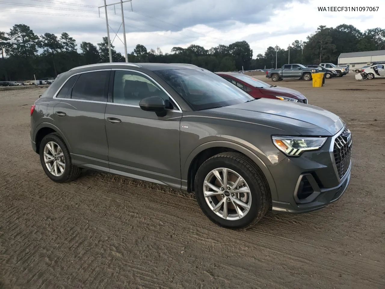 2022 Audi Q3 Premium Plus S Line 45 VIN: WA1EECF31N1097067 Lot: 71841364