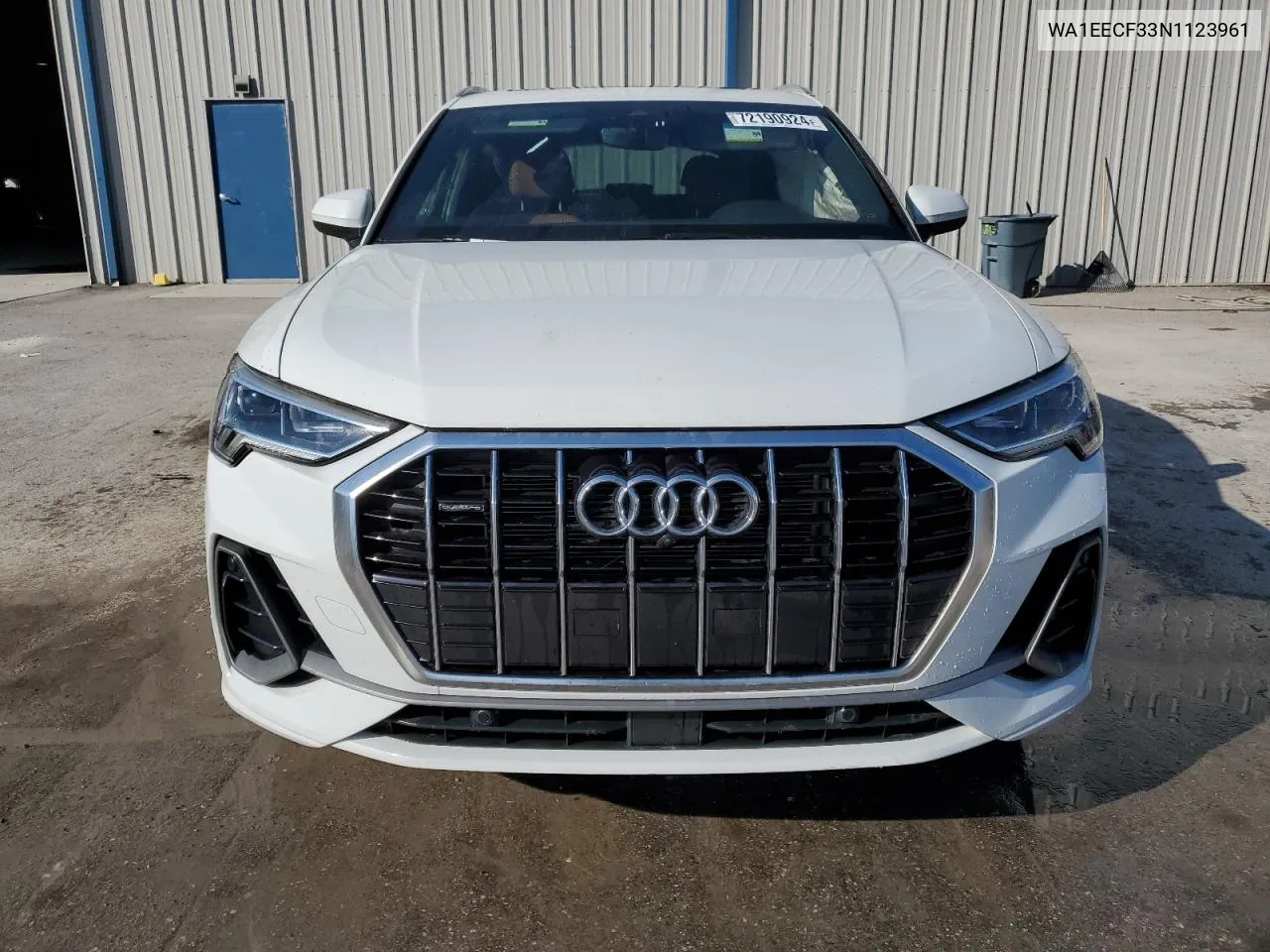 2022 Audi Q3 Premium Plus S Line 45 VIN: WA1EECF33N1123961 Lot: 72190924