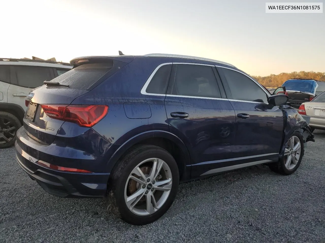 2022 Audi Q3 Premium Plus S Line 45 VIN: WA1EECF36N1081575 Lot: 73290514