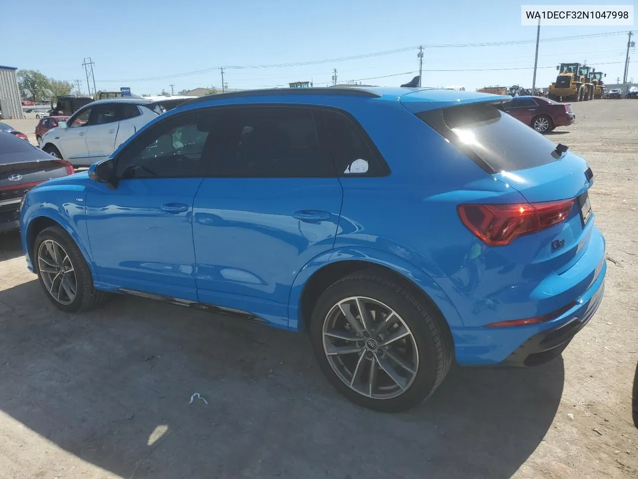 2022 Audi Q3 Premium S Line 45 VIN: WA1DECF32N1047998 Lot: 73613884