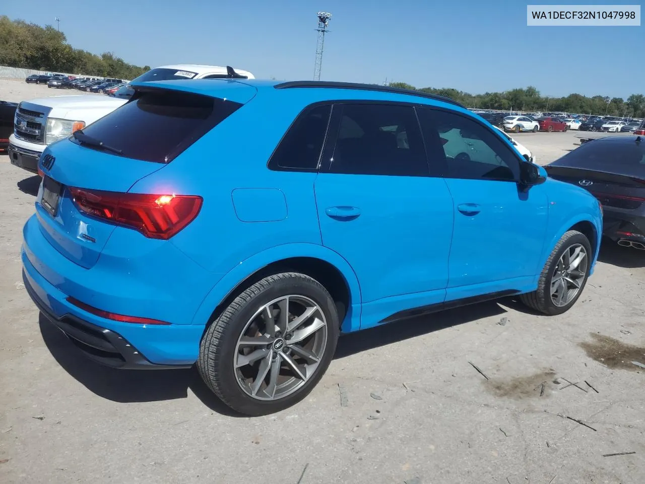 2022 Audi Q3 Premium S Line 45 VIN: WA1DECF32N1047998 Lot: 73613884