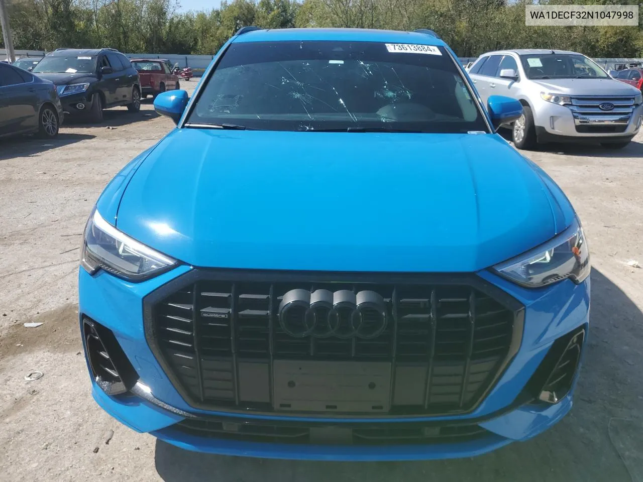 2022 Audi Q3 Premium S Line 45 VIN: WA1DECF32N1047998 Lot: 73613884