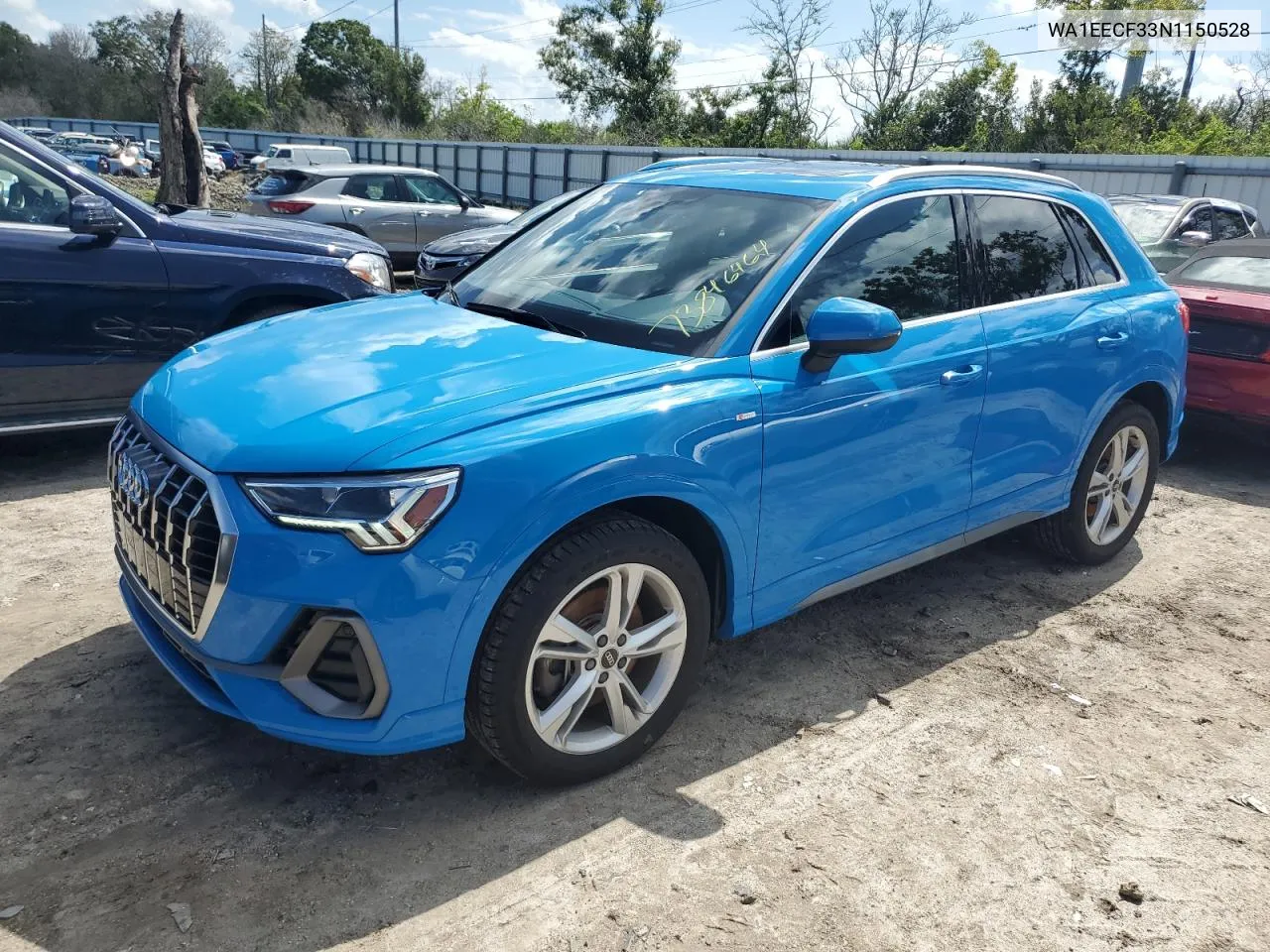 2022 Audi Q3 Premium Plus S Line 45 VIN: WA1EECF33N1150528 Lot: 73846464