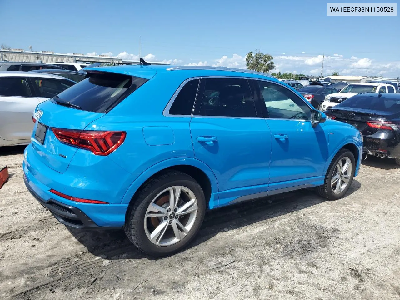 2022 Audi Q3 Premium Plus S Line 45 VIN: WA1EECF33N1150528 Lot: 73846464