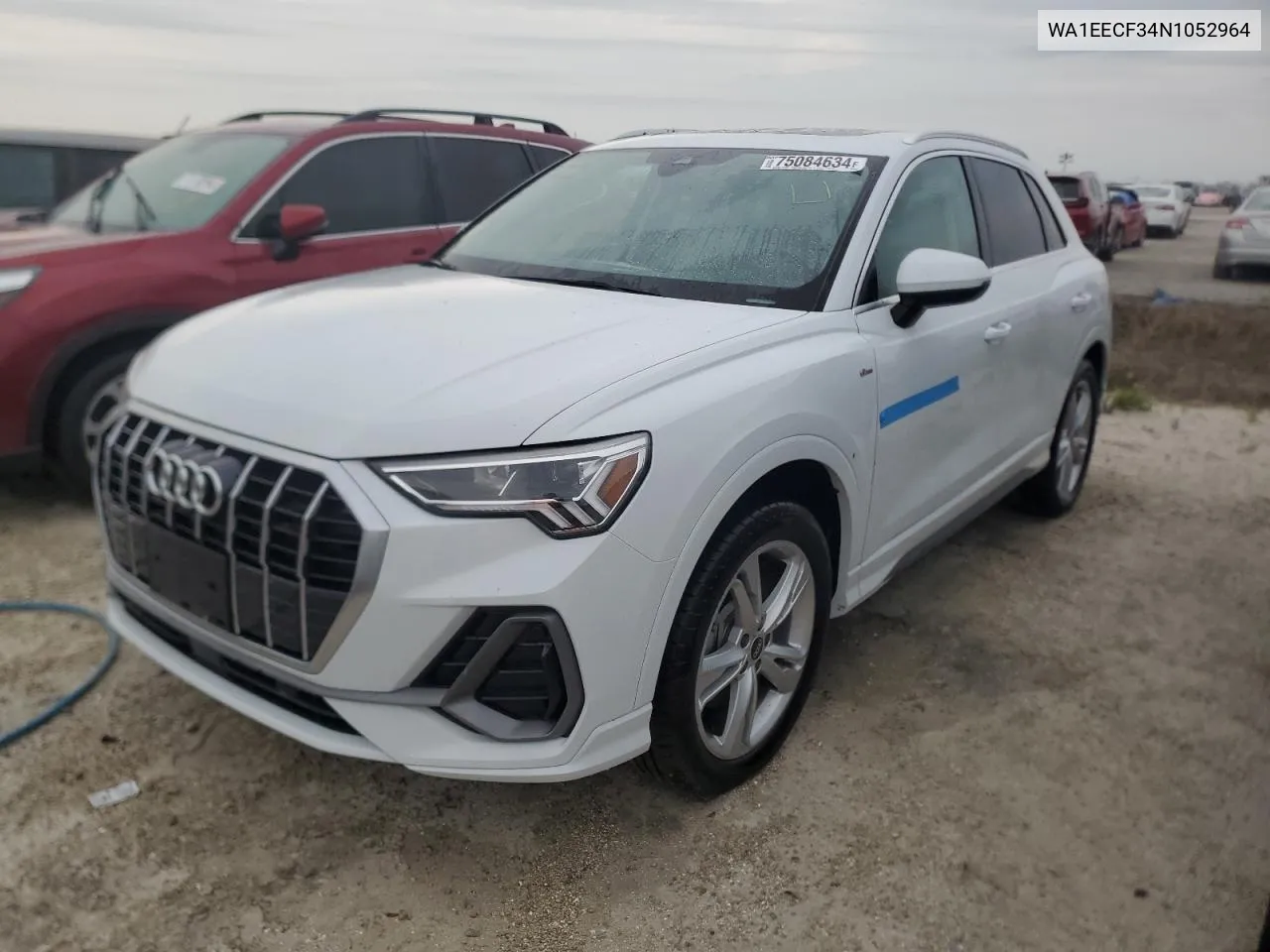 2022 Audi Q3 Premium Plus S Line 45 VIN: WA1EECF34N1052964 Lot: 75084634