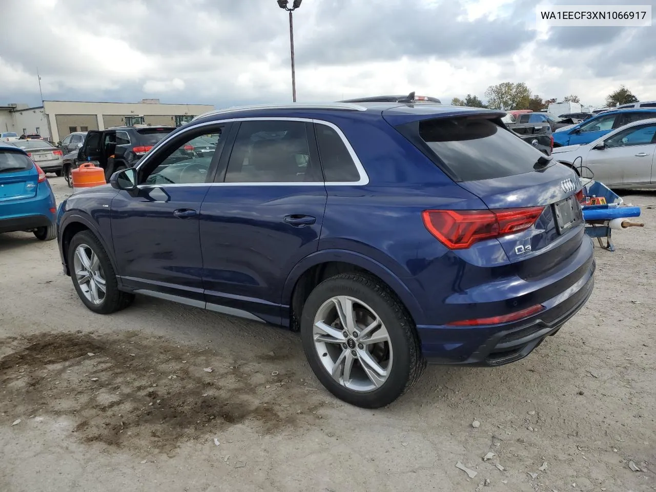 2022 Audi Q3 Premium Plus S Line 45 VIN: WA1EECF3XN1066917 Lot: 75718054