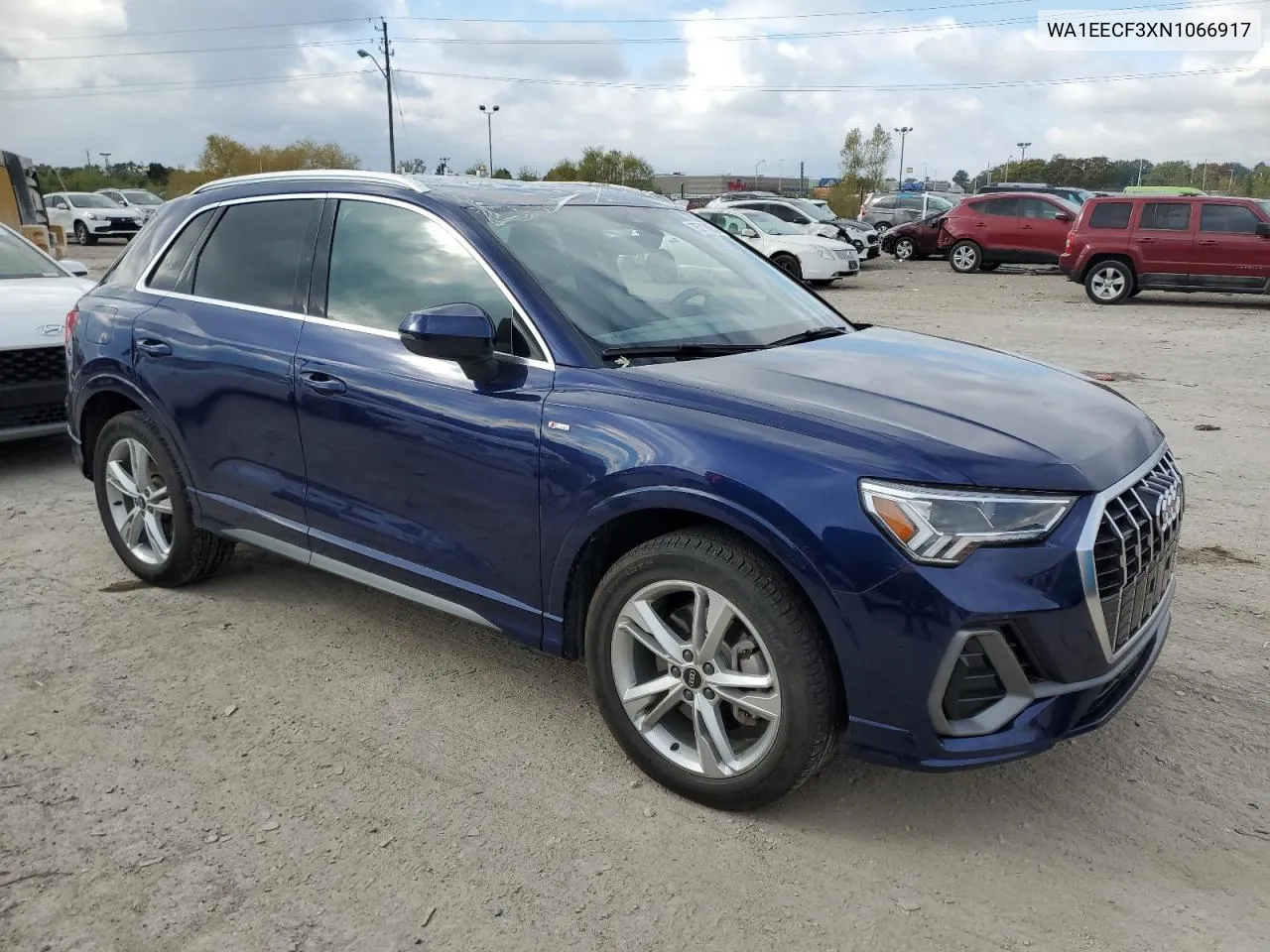 2022 Audi Q3 Premium Plus S Line 45 VIN: WA1EECF3XN1066917 Lot: 75718054