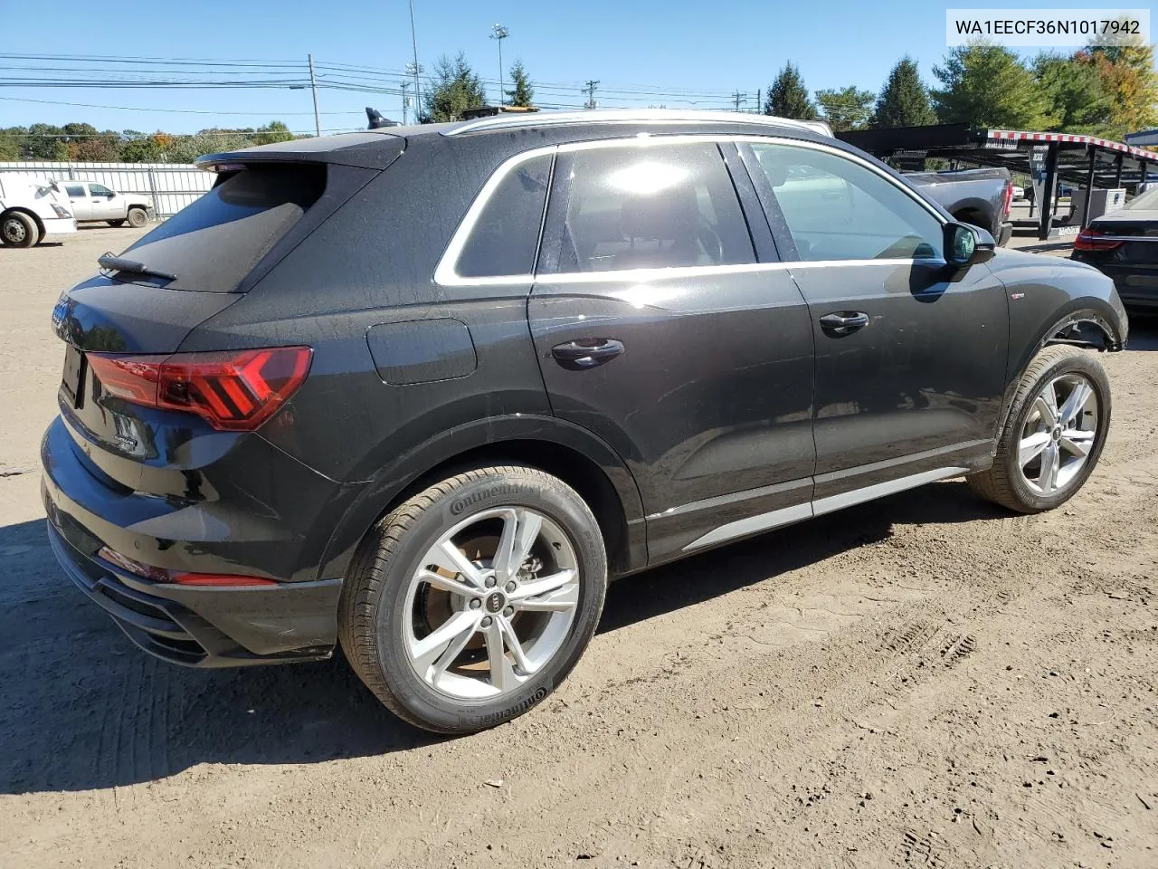 2022 Audi Q3 Premium Plus S Line 45 VIN: WA1EECF36N1017942 Lot: 76271774