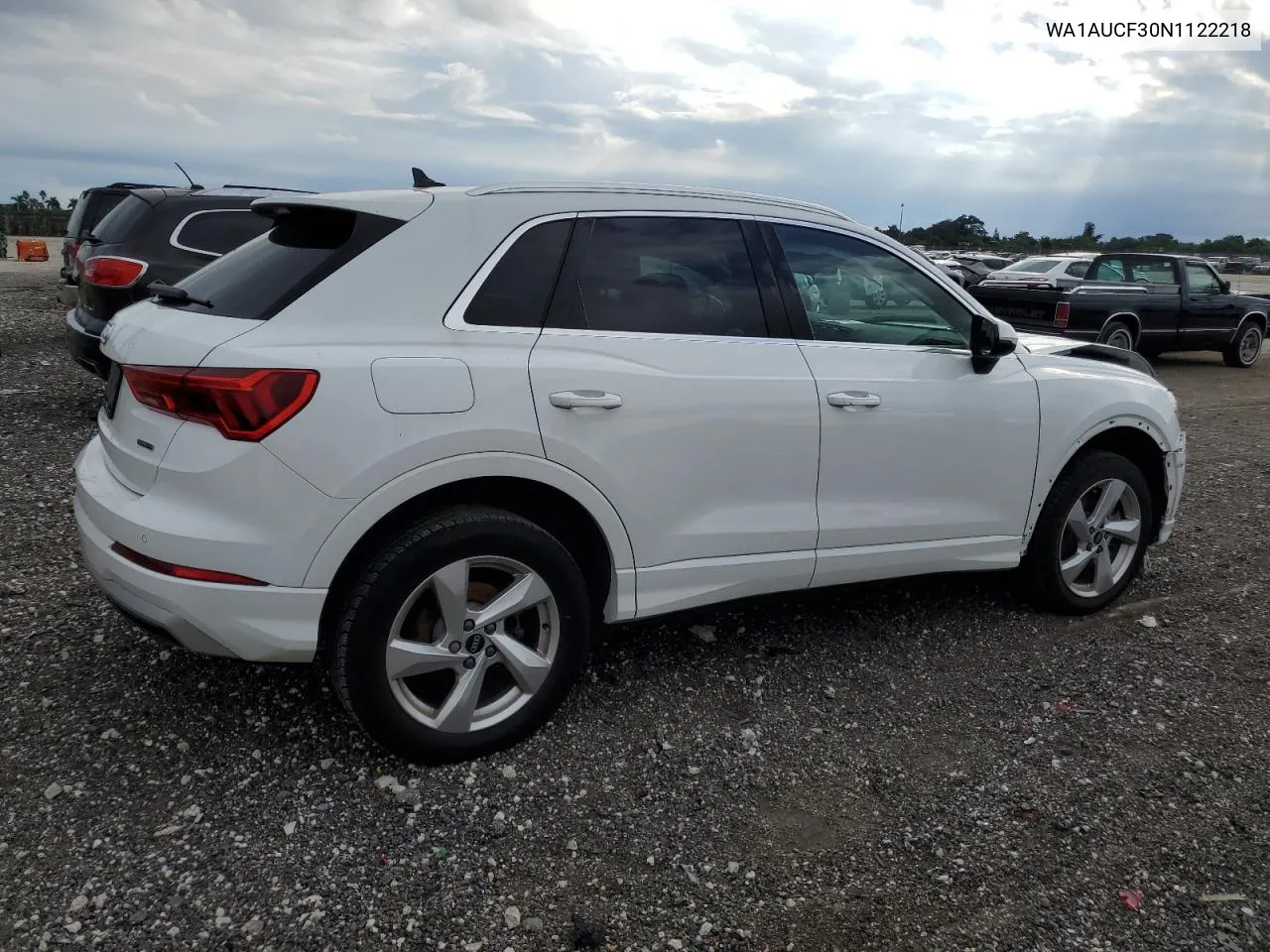 2022 Audi Q3 Premium 40 VIN: WA1AUCF30N1122218 Lot: 76286484