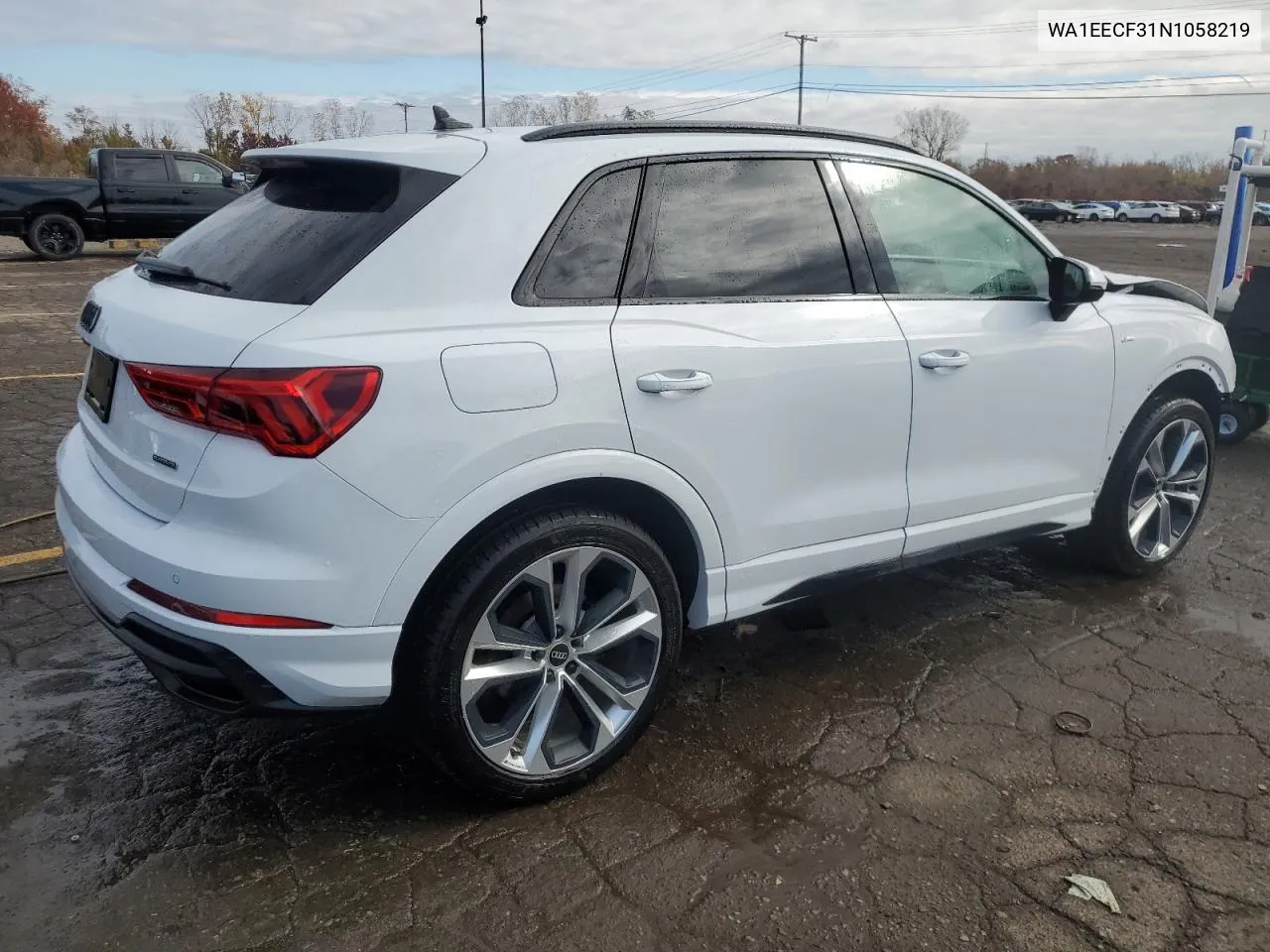 2022 Audi Q3 Premium Plus S Line 45 VIN: WA1EECF31N1058219 Lot: 77456494