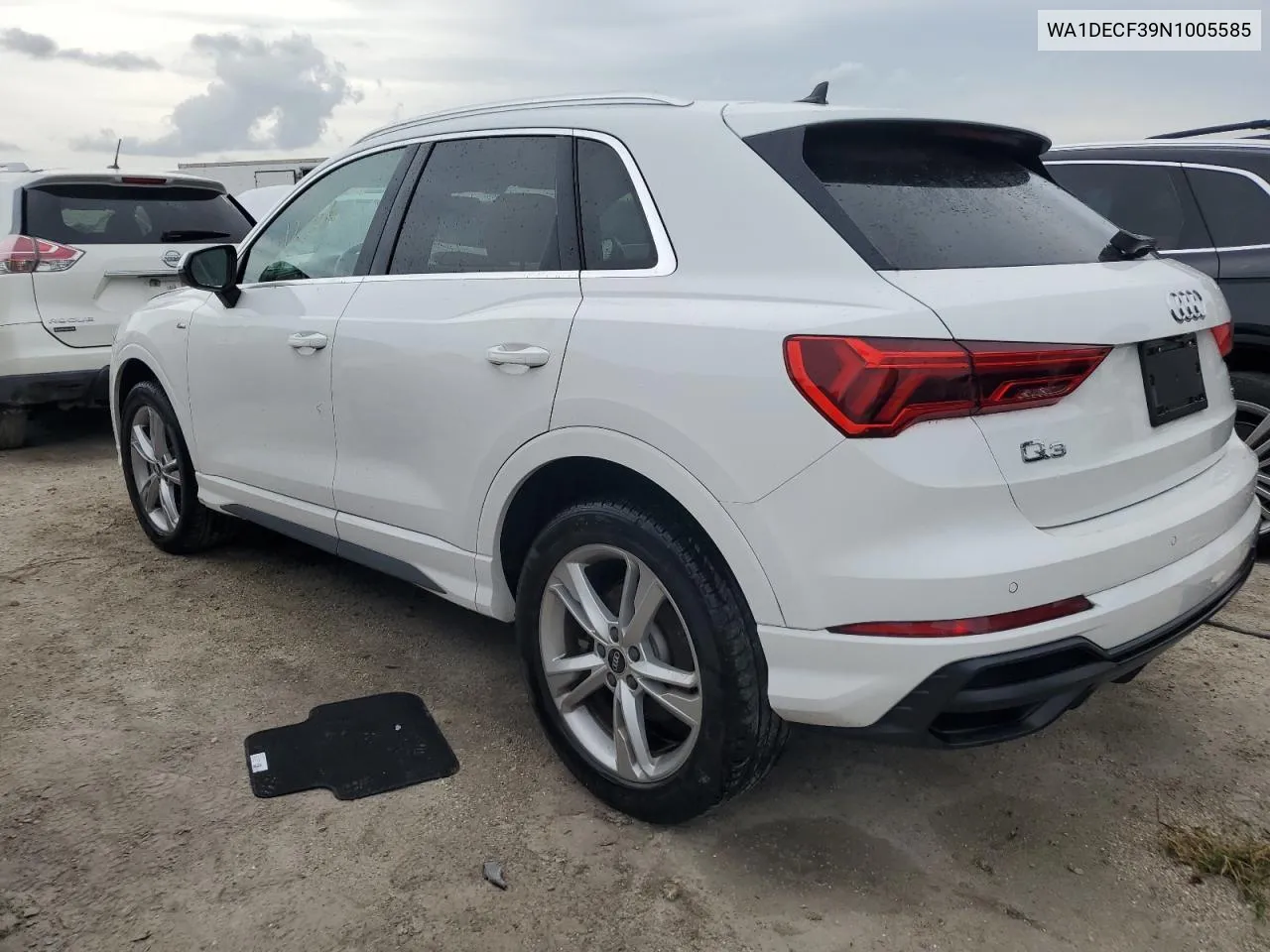 2022 Audi Q3 Premium S Line 45 VIN: WA1DECF39N1005585 Lot: 79041024