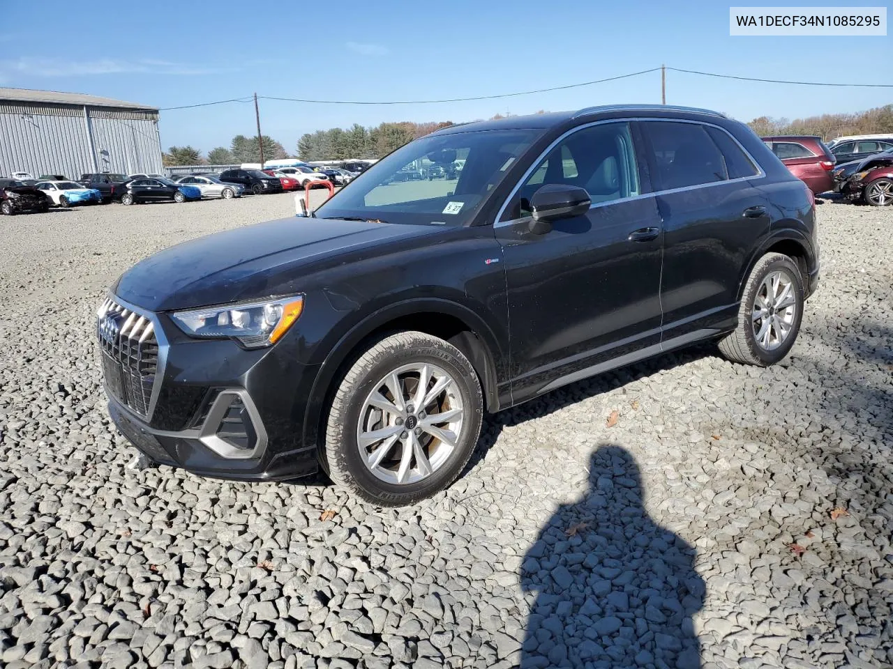 2022 Audi Q3 Premium S Line 45 VIN: WA1DECF34N1085295 Lot: 79241914