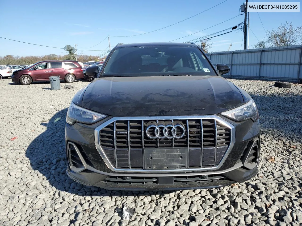 2022 Audi Q3 Premium S Line 45 VIN: WA1DECF34N1085295 Lot: 79241914