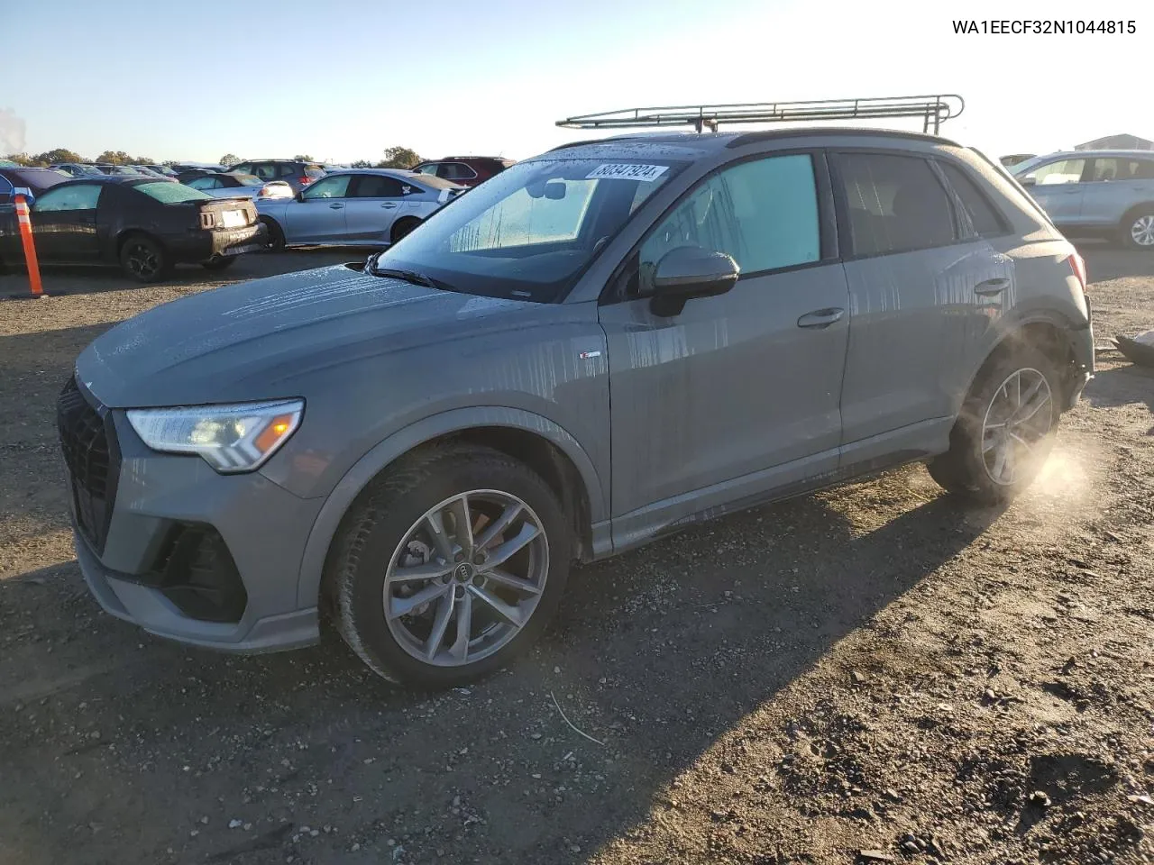 2022 Audi Q3 Premium Plus S Line 45 VIN: WA1EECF32N1044815 Lot: 80347924