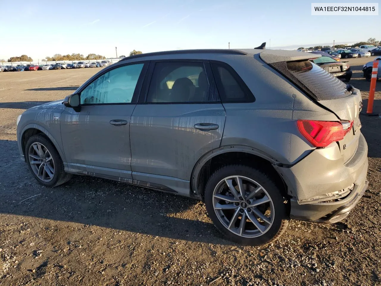 2022 Audi Q3 Premium Plus S Line 45 VIN: WA1EECF32N1044815 Lot: 80347924