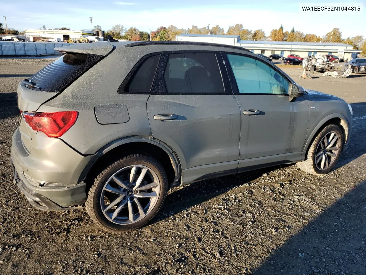 2022 Audi Q3 Premium Plus S Line 45 VIN: WA1EECF32N1044815 Lot: 80347924