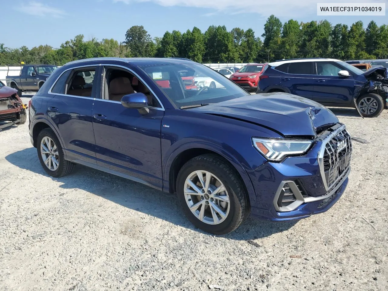 WA1EECF31P1034019 2023 Audi Q3 Premium Plus S Line 45