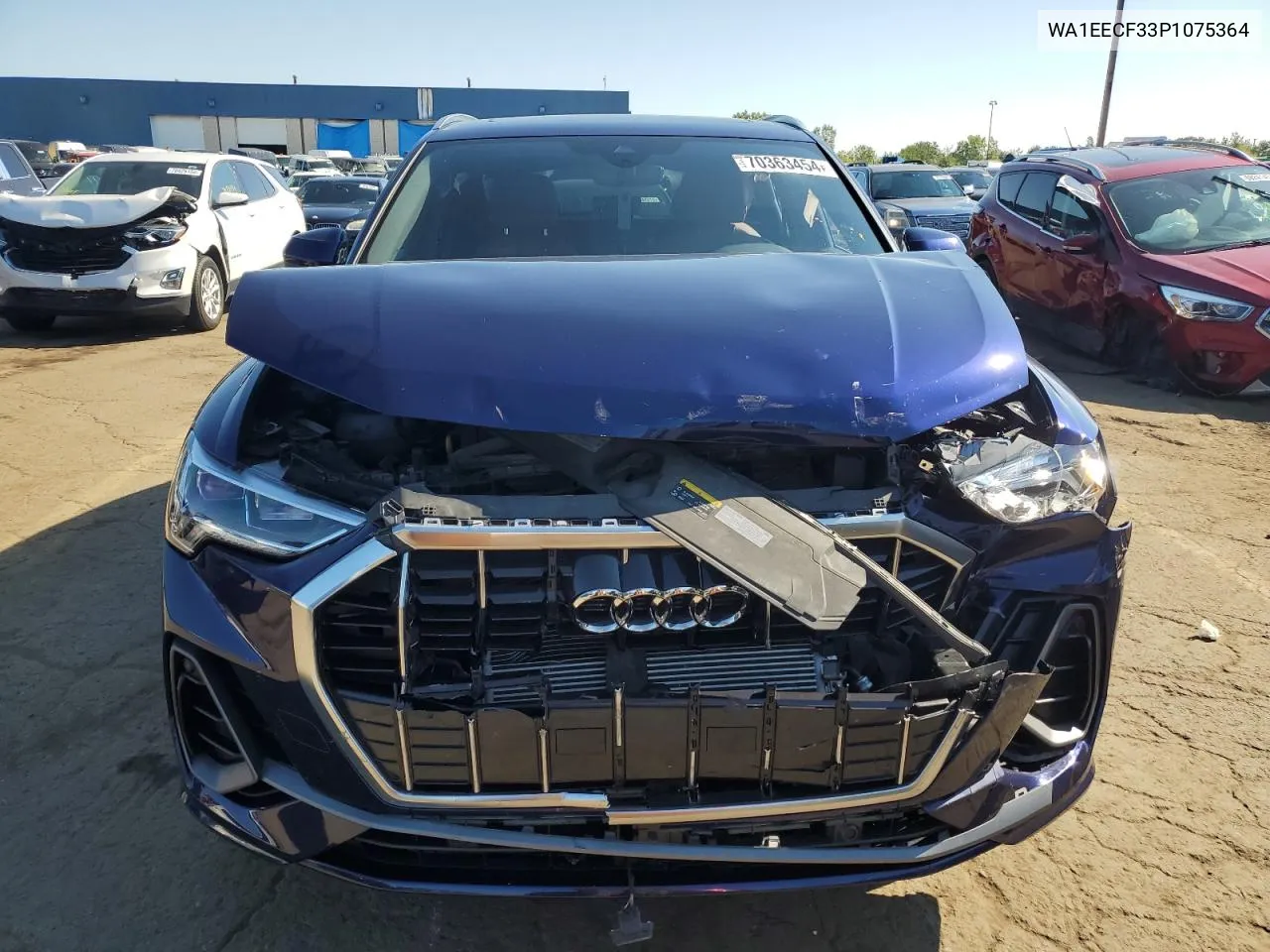 2023 Audi Q3 Premium Plus S Line 45 VIN: WA1EECF33P1075364 Lot: 70363454