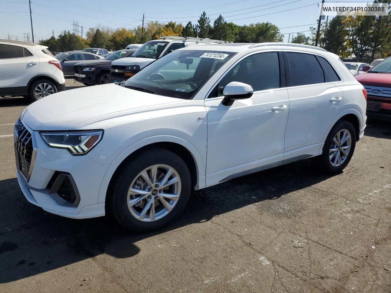 2023 Audi Q3 Premium Plus S Line 45 VIN: WA1EEDF34P1030388 Lot: 74121234