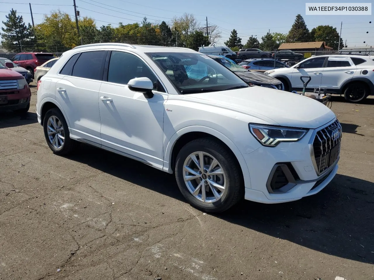 2023 Audi Q3 Premium Plus S Line 45 VIN: WA1EEDF34P1030388 Lot: 74121234