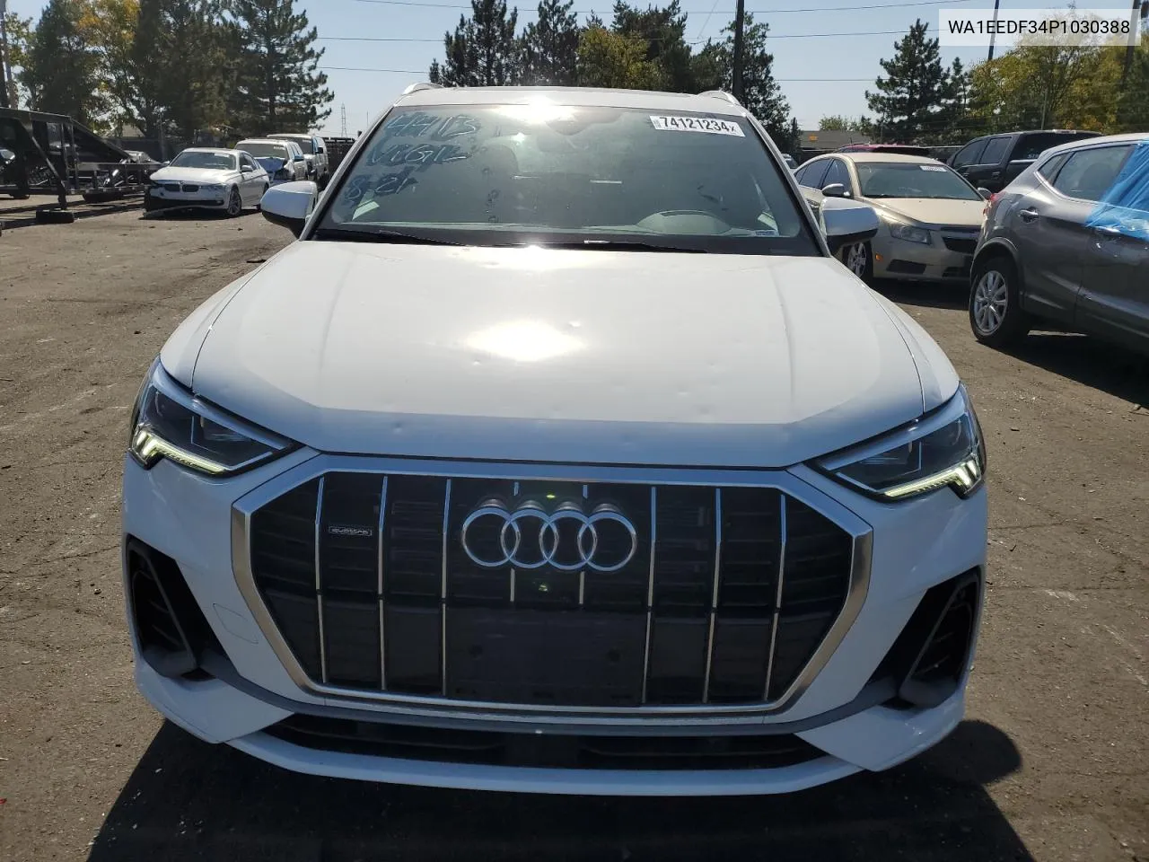 2023 Audi Q3 Premium Plus S Line 45 VIN: WA1EEDF34P1030388 Lot: 74121234