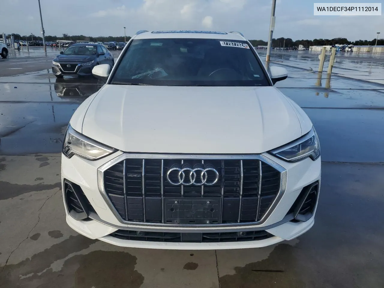 2023 Audi Q3 Premium S Line 45 VIN: WA1DECF34P1112014 Lot: 77077024