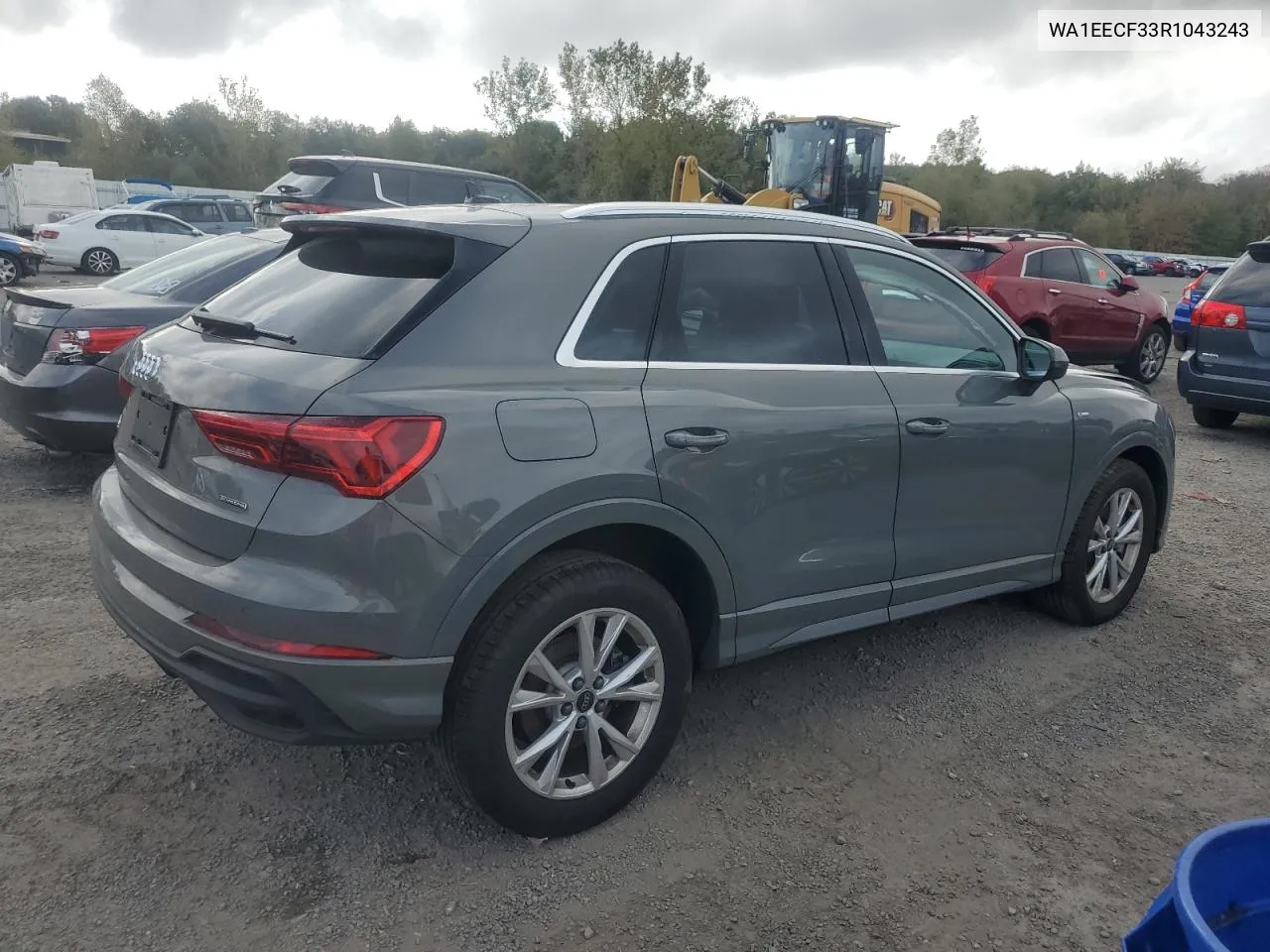 WA1EECF33R1043243 2024 Audi Q3 Premium Plus S Line 45