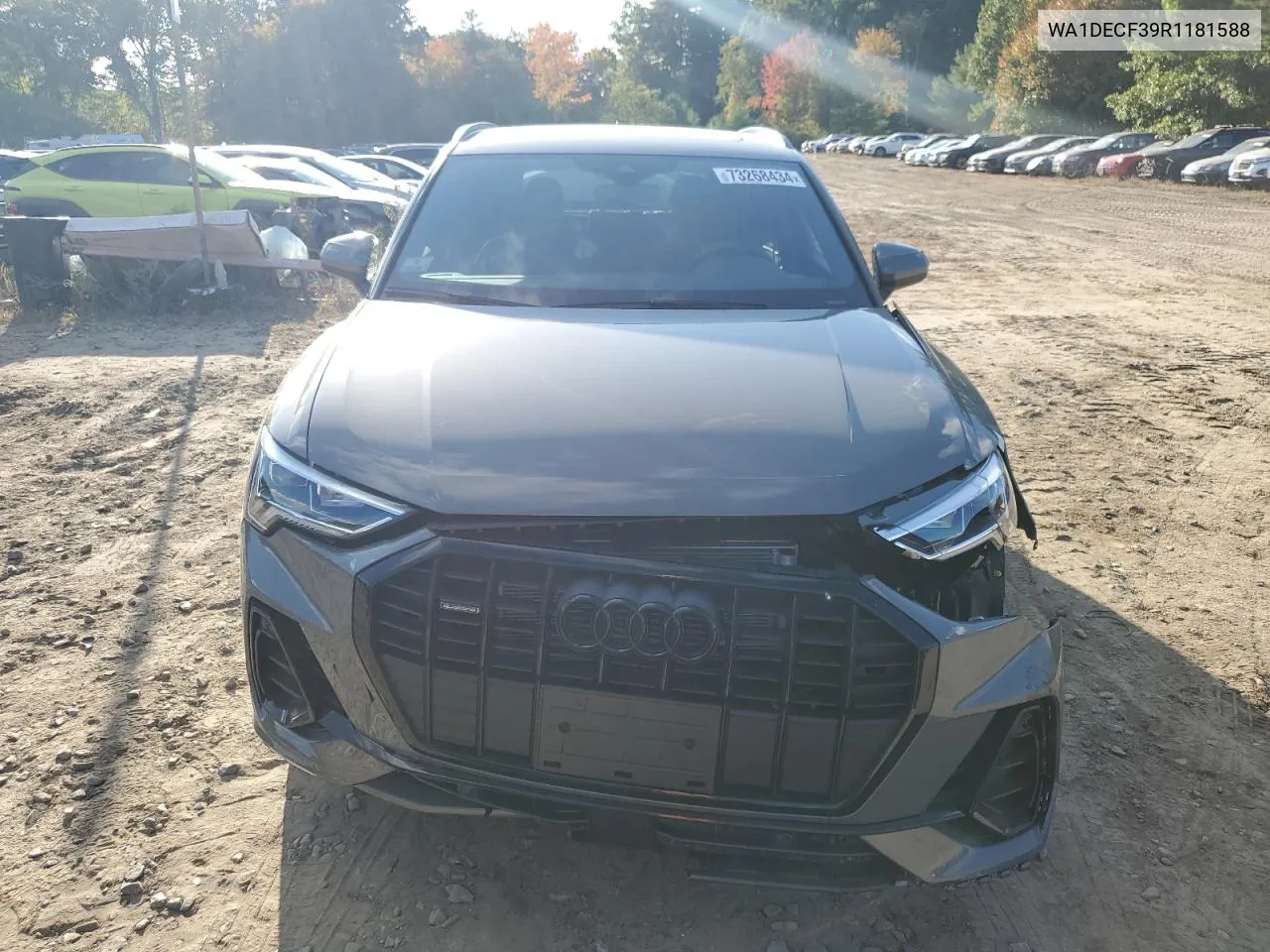 2024 Audi Q3 Premium S Line 45 VIN: WA1DECF39R1181588 Lot: 73268434