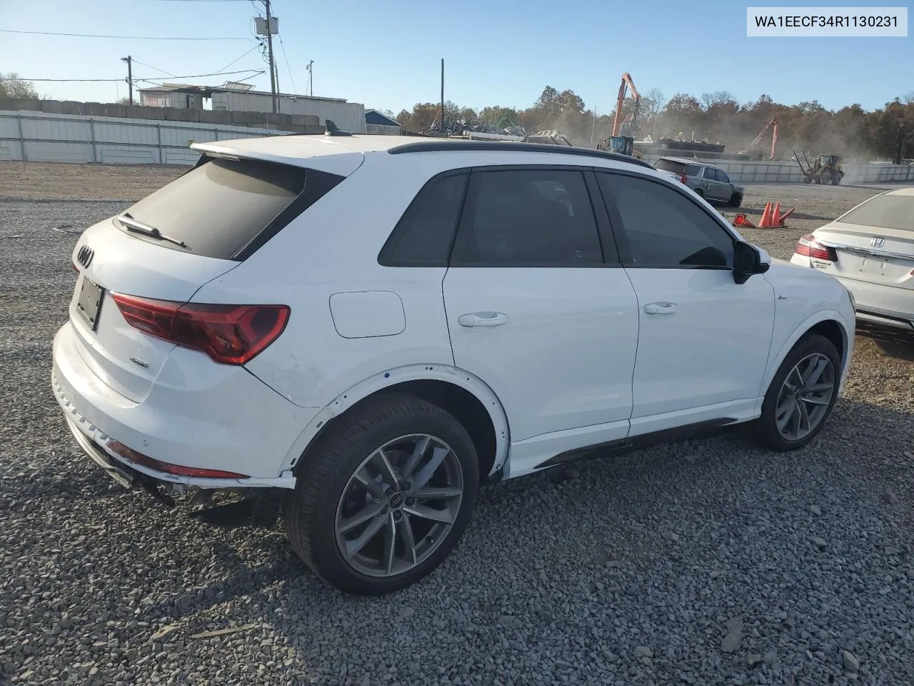 2024 Audi Q3 Premium Plus S Line 45 VIN: WA1EECF34R1130231 Lot: 76365344