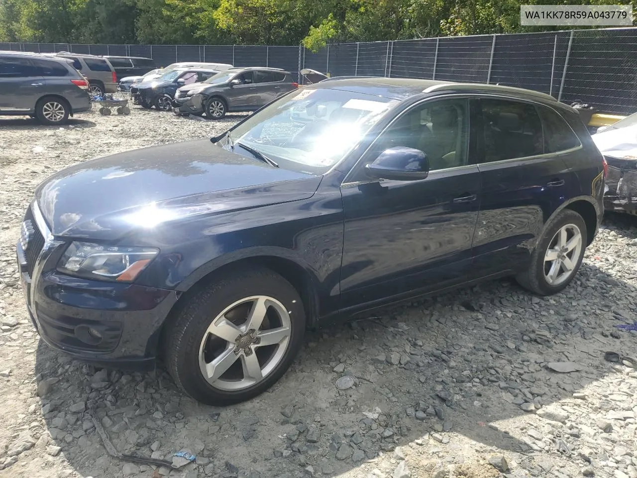 2009 Audi Q5 3.2 VIN: WA1KK78R59A043779 Lot: 69765544