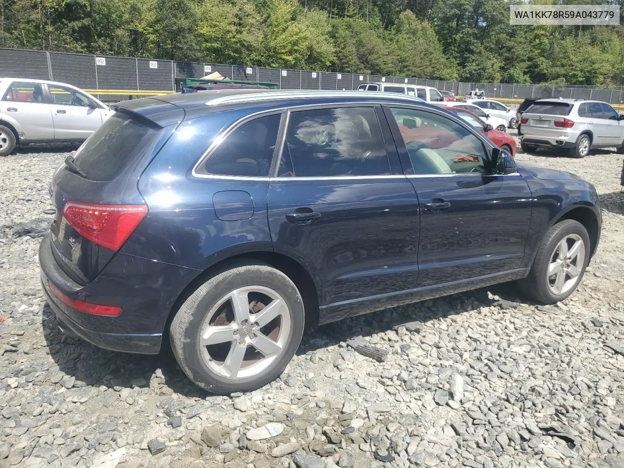 2009 Audi Q5 3.2 VIN: WA1KK78R59A043779 Lot: 69765544