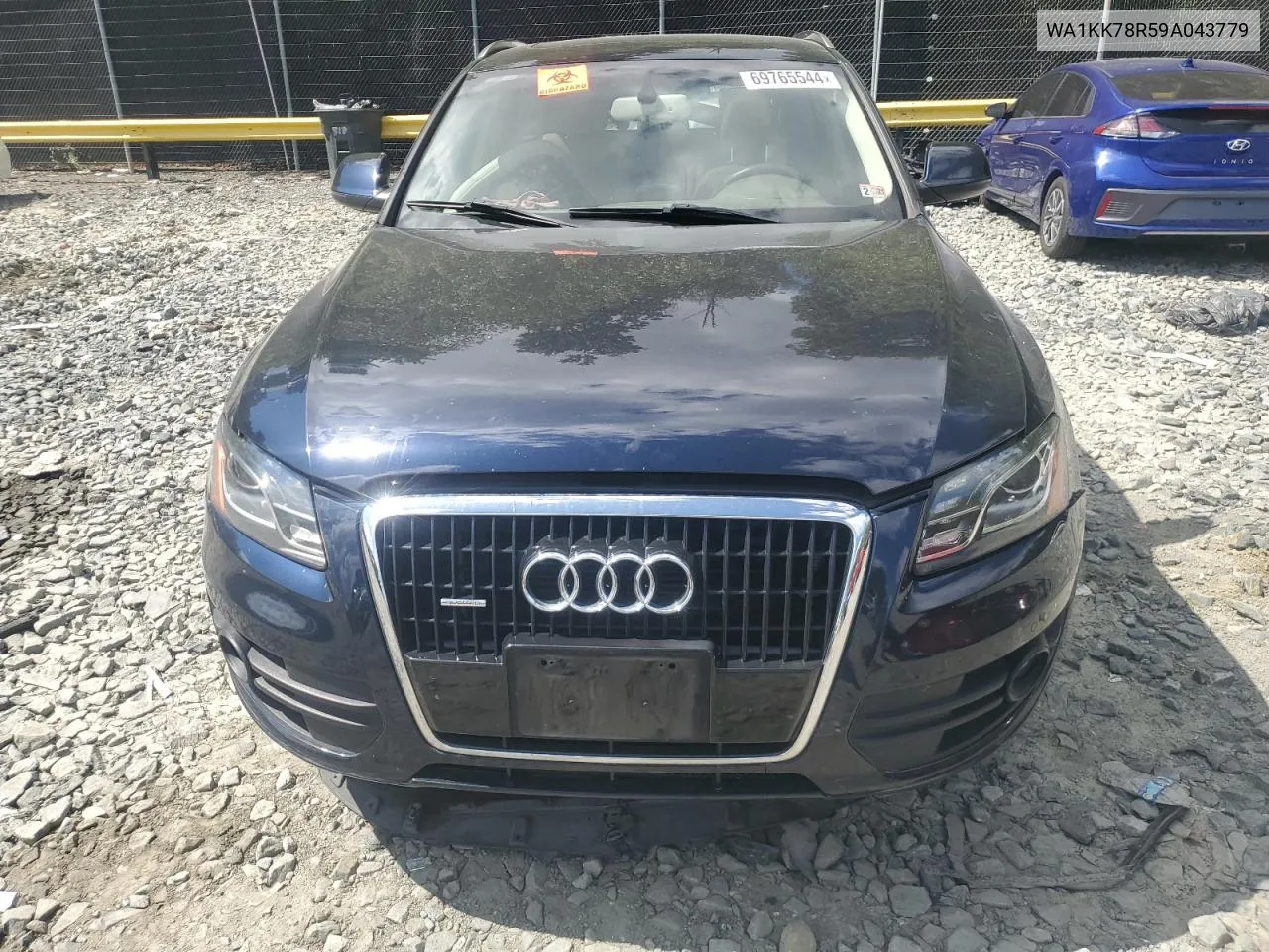 2009 Audi Q5 3.2 VIN: WA1KK78R59A043779 Lot: 69765544