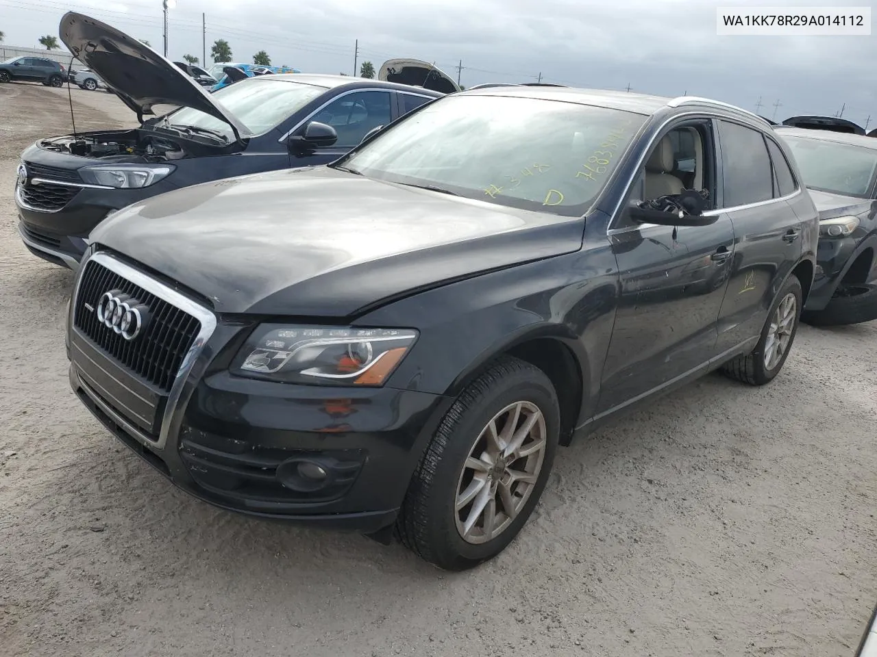 2009 Audi Q5 3.2 VIN: WA1KK78R29A014112 Lot: 76838444